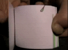 APPARITION - un flipbook de Corinne SALVI - animation