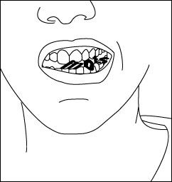 Macher ses mots - un dessin de Armelle Caron