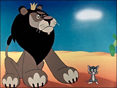 LE LION ET LA SOURIS (Egér és oroszlán - 1957) - un film de Gyula MACSKÁSSY - Photogramme LE LION ET LA SOURIS (Egér és oroszlán - 1957) - un film de Gyula MACSKÁSSY - Photogramme