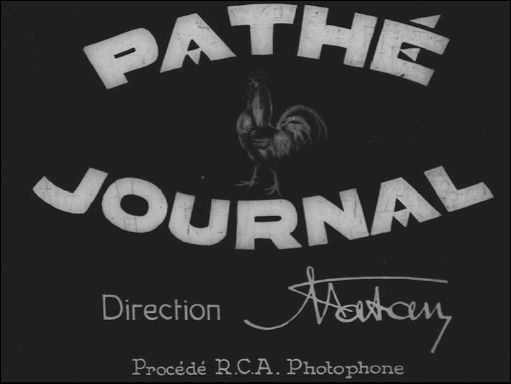 Logo Actualités PATHÉ Logo Actualités PATHÉ