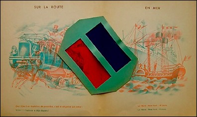 2 pages of the book TOUT CHANGE by Georges TCHERKESSOF and the pair of