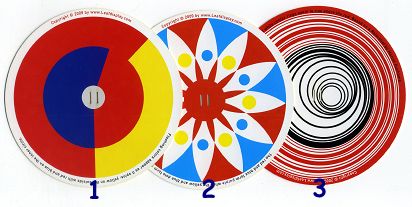 3 ROTORELIEFS by Joe FREEDMAN (USA)