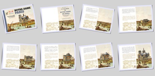 NOTRE-DAME DE PARIS - 8 pages en miniatures NOTRE-DAME DE PARIS - 8 pages en miniatures