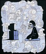 Salman RUSHDIE menacé par une Fatwa (David B)